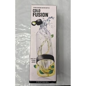 Cold Fusion Citrus Infuser Water‎ Bottle By Protocol. NIB.             760